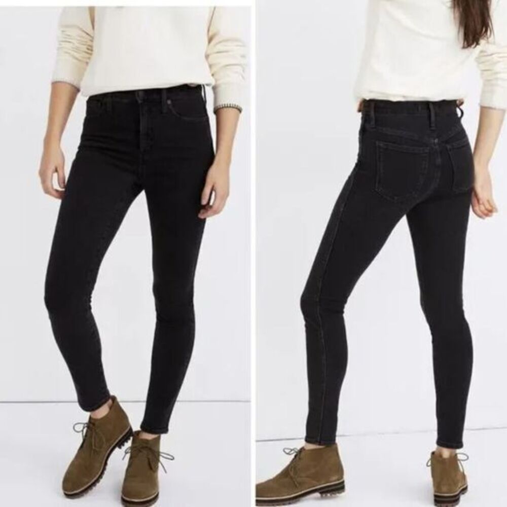 NEW Madewell Petite 10" High-Rise Skinny Jeans‎ in Starkey Wash, 28P